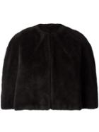 Yohji Yamamoto Pre-owned Faux Fur Knit Bolero - Brown