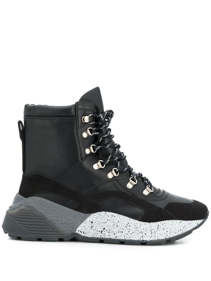 Stella Mccartney Eclypse Hiking Boots - Black