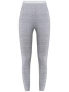 Andrea Bogosian Lurex Leggings - Silver