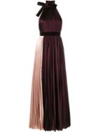 Roksanda 'wykeham' Evening Dress, Women's, Size: 8, Pink/purple, Silk/cotton/acetate