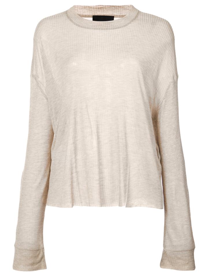 Rta Emmet Boxy Tee - Nude & Neutrals