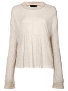 Rta Emmet Boxy Tee - Nude & Neutrals