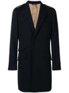 Dolce & Gabbana Tailored Mid-length Coat - Blue