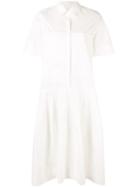 Lee Mathews Elsie Shirt Dress - White