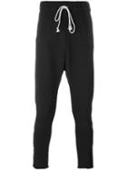 Poème Bohémien Drawstring Sweatpants, Men's, Size: 44, Black, Cotton
