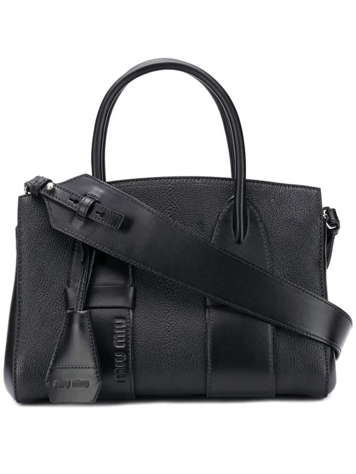Miu Miu 5ba101 Ooo2b66f0002 - Black