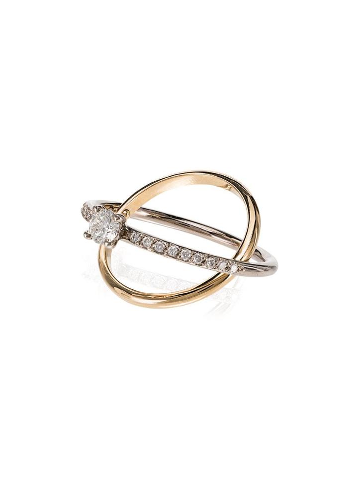 Charlotte Chesnais Eclipse Diamond Ring - Gold