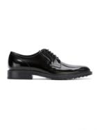 Tod's Shiny Lace-up Derbies - Black