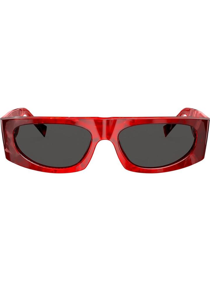 Alain Mikli Square Shaped Sunglasses - Red