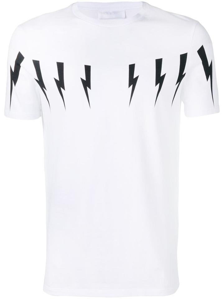 Neil Barrett Bolt T-shirt - White