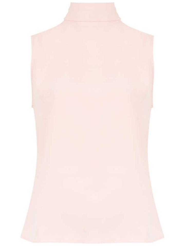 Olympiah Peru Turtle Neck Blouse - Pink