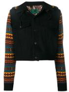 Jean Paul Gaultier Vintage 1990 Knitted Jacket - Black