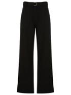 Talie Nk Straight Leg Trousers, Women's, Size: 40, Black, Cotton