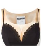 Moschino Bustier Illusion Crop Top - Black