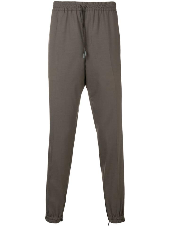 Ermenegildo Zegna Drawstring Trousers - Green