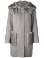 Manzoni 24 Fur-trimmed Coat