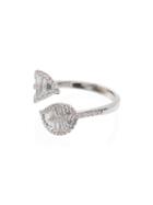 Anita Ko 18kt White Gold And Diamond Wrap-around Foliate Ring