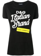 Dolce & Gabbana Italian Brand T-shirt - Black