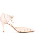 Bionda Castana Alexa Pumps, Women's, Size: 39.5, Pink/purple, Leather/nylon