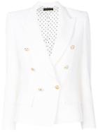Alexandre Vauthier Buttoned Up Jacket - White