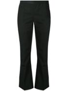 Twin-set Cropped Slim-fit Trousers - Black