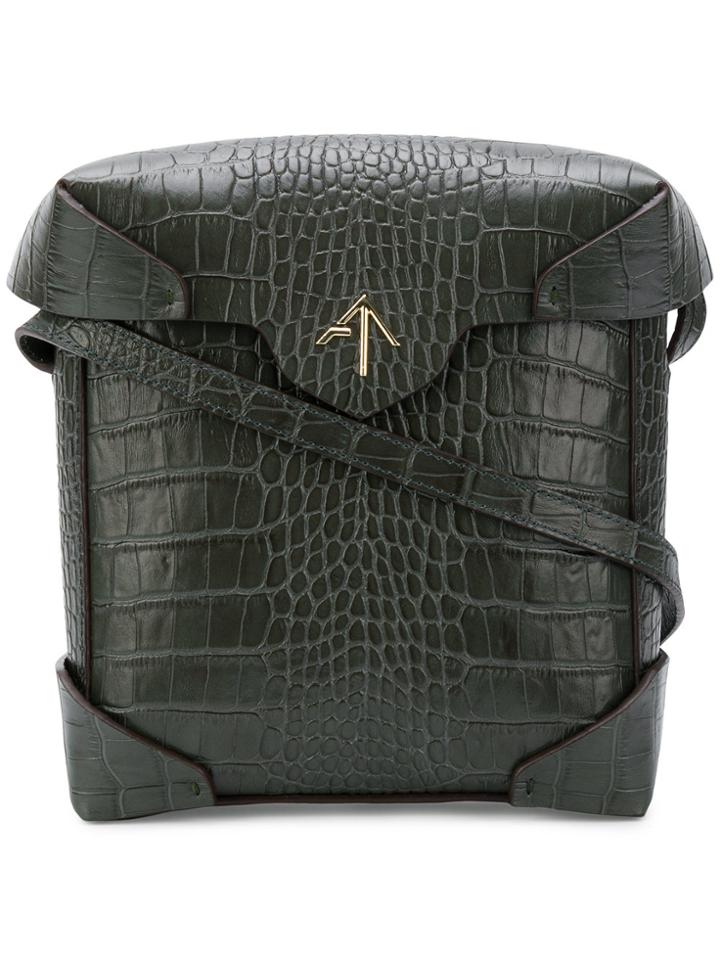 Manu Atelier Mini Pristine Crossbody Bag - Green