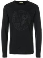 Versace Jeans Studded Logo T-shirt - Black