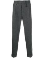 Manuel Ritz Pleated Waist Trousers - Grey
