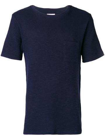 Saturdays Nyc Patch Pocket T-shirt - Blue