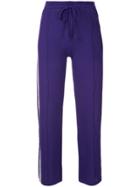 Etoiles Side Stripe Track Pants - Purple