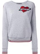 Philipp Plein Heart Sweatshirt - Grey