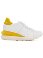 Manuel Barceló Leather Lace-up Sneakers - White