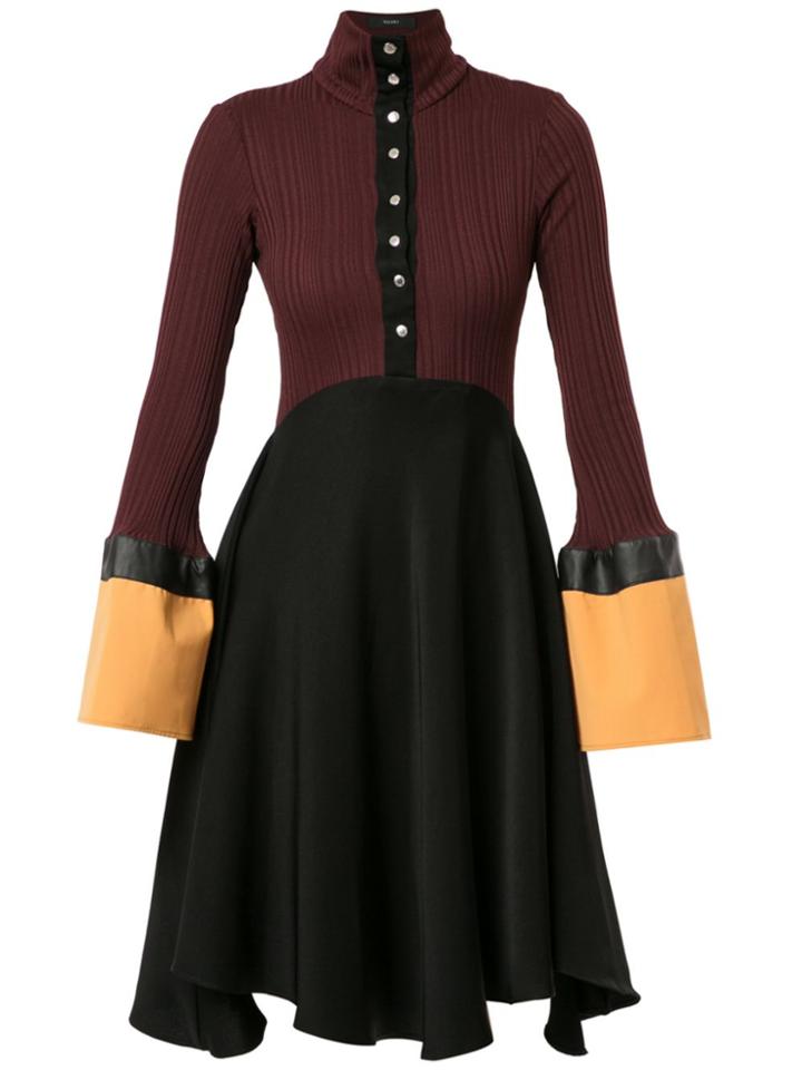 Ellery Concourse Colour-block Dress - Purple