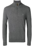 Polo Ralph Lauren Half-zip Logo Sweater - Grey