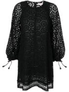 See By Chloé Embroidered Playsuit - Black