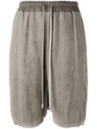 Rick Owens 'pod' Shorts, Women's, Size: 38, Grey, Viscose/silk