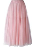 P.a.r.o.s.h. Nylly Skirt, Women's, Size: M, Pink/purple, Polyamide/acetate/viscose