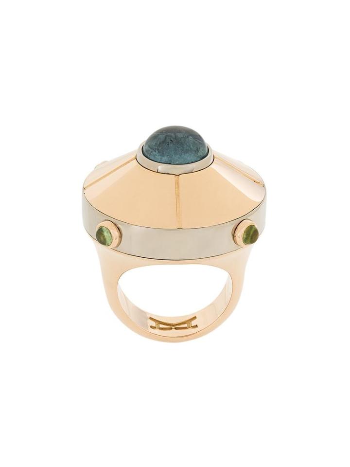 Alina Abegg Ufo Ring, Size: 54, Metallic