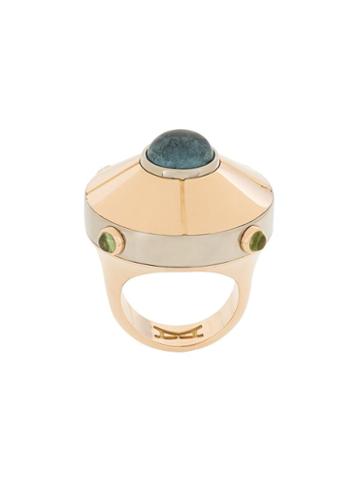 Alina Abegg Ufo Ring, Size: 54, Metallic