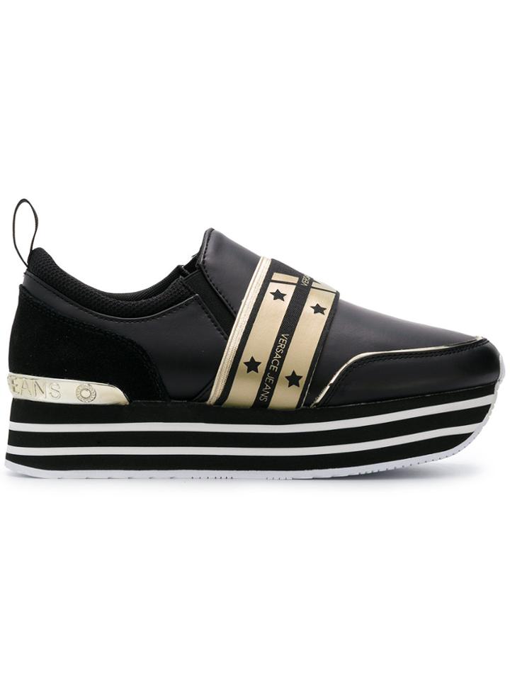 Versace Jeans Platform Sneakers - Black