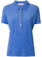 Tory Burch Lennox Polo Shirt - Blue