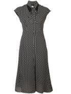 Milly Polka Dotted Summer Dress - Black