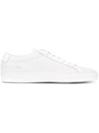 Common Projects 'achilles Low Perforated' Sneakers - White