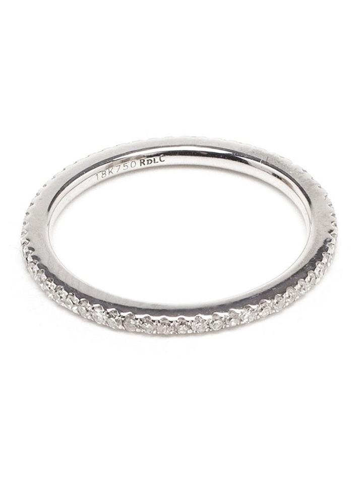 Rosa De La Cruz 18kt Gold And Diamond Phalanx Ring