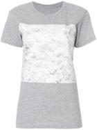 Ih Nom Uh Nit Marble Print T-shirt - Grey