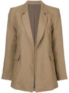 Cityshop Classic Fitted Blazer - Brown