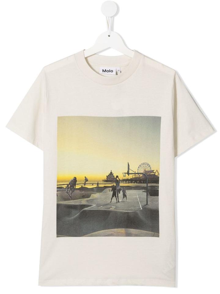 Molo Road Photographic Print T-shirt - White