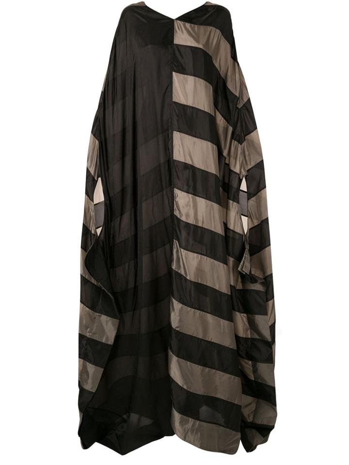 Rick Owens Hi V Gown - Black