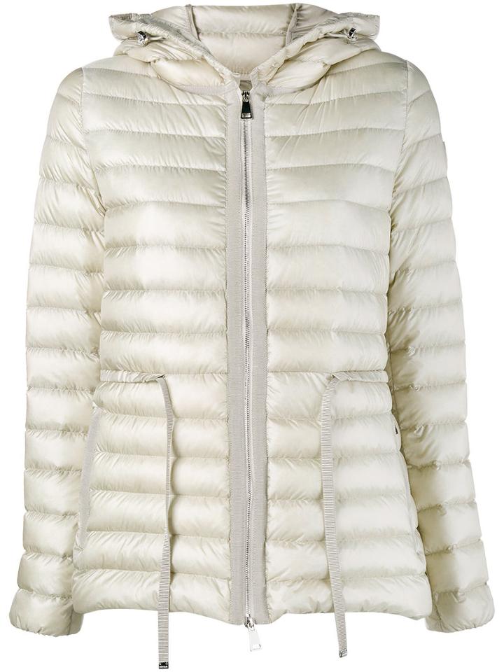 Moncler - Raie Padded Jacket - Women - Feather Down/polyamide - 4, Women's, Nude/neutrals, Feather Down/polyamide