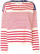 Philosophy Di Lorenzo Serafini Boat Neck Longsleeve Top - Neutrals